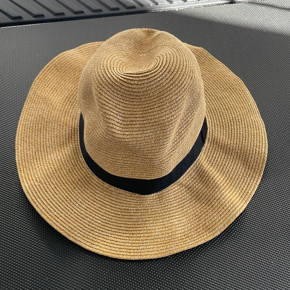 NWOT Zara Hat- band woven trim hat - Picture 9 of 11